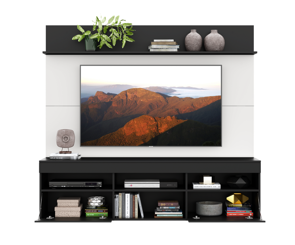 CENTRO ENTRETENIMIENTO  HOME THEATER MADRI NEGRO/BLANCO/NEGRO