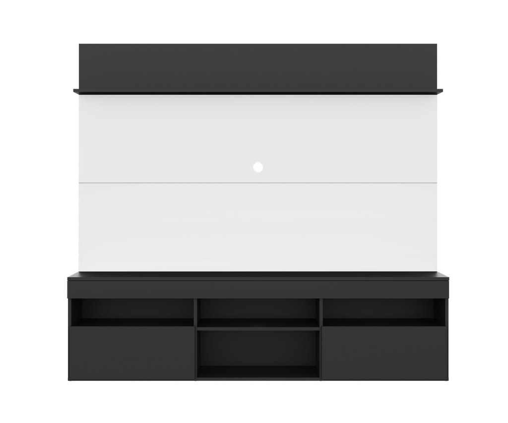 CENTRO ENTRETENIMIENTO  HOME THEATER MADRI NEGRO/BLANCO/NEGRO