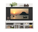 CENTRO ENTRETENIMIENTO HOME THEATER MADRI BLANCO/NEGRO/BLANCO