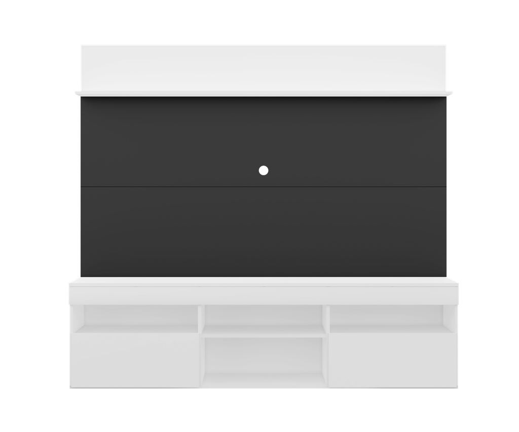 CENTRO ENTRETENIMIENTO HOME THEATER MADRI BLANCO/NEGRO/BLANCO