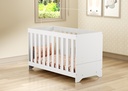 KIT CUNA 3X1 BLANCO + COLCHON 60 CM