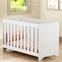 KIT CUNA 3X1 BLANCO + COLCHON 60 CM