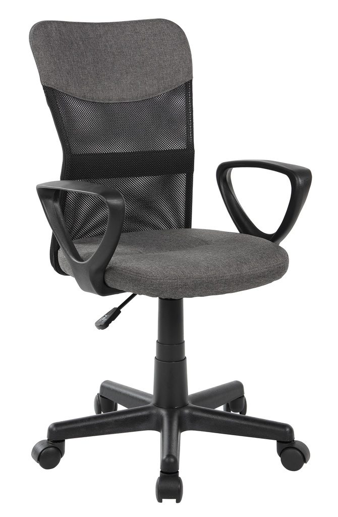 Silla de oficina ejecutiva negra lk