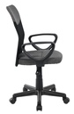 Silla de oficina ejecutiva negra lk