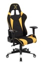 SILLA GAMER KOMBAT (AMARILLO- NEGRO)