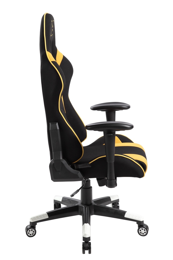 SILLA GAMER KOMBAT (AMARILLO- NEGRO)