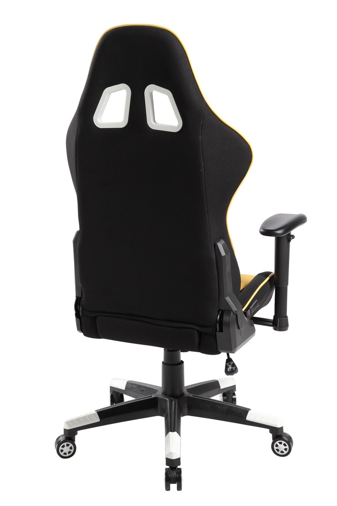 SILLA GAMER KOMBAT (AMARILLO- NEGRO)