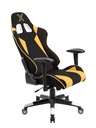 SILLA GAMER KOMBAT (AMARILLO- NEGRO)
