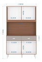 Alacena Manu 8P 172*106*31C