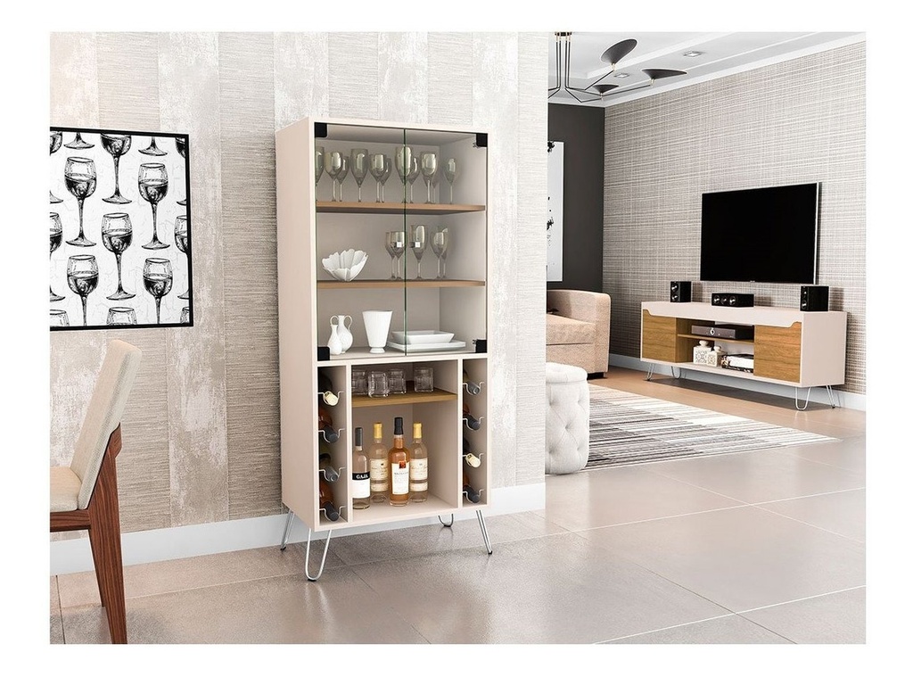 Mueble de Bar Scala Puerta de Vidrio