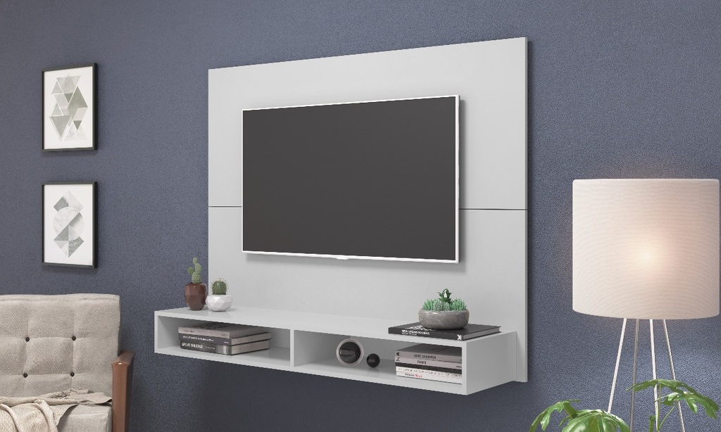 Panel para tv blanco 55 pulgadas 
