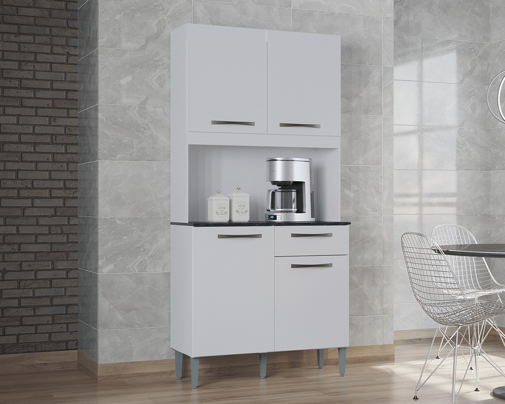 Alacena Livia 4 Puertas blanco