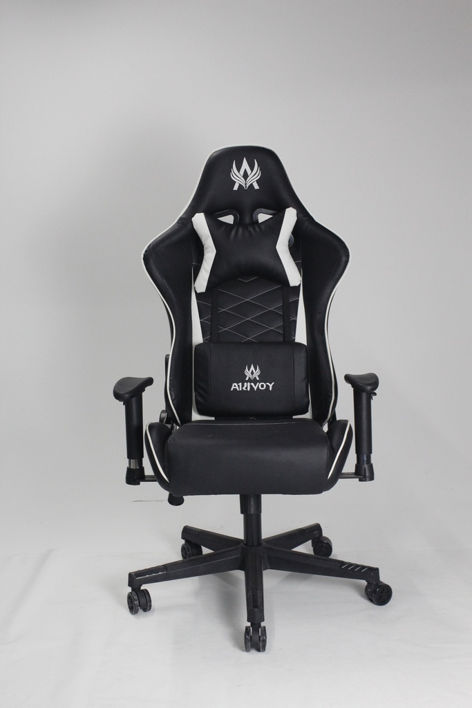 Silla Gamer Nova Blanco y Negro