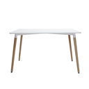 Mesa Eames Rectangular  Blanca 
