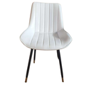 SILLA COMEDOR MARMOL BLANCA