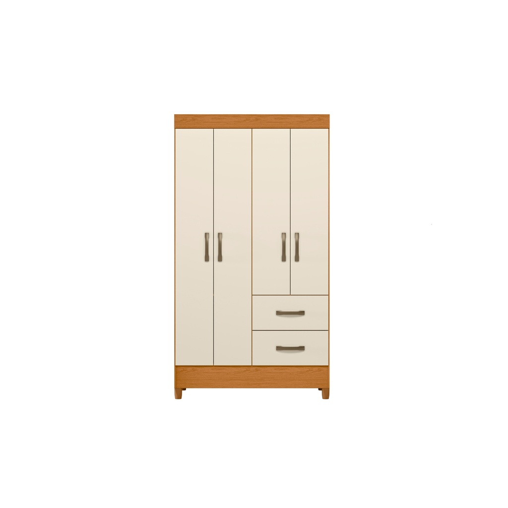 CLOSET MOBI 4  PUERTAS   /OFF WHITE