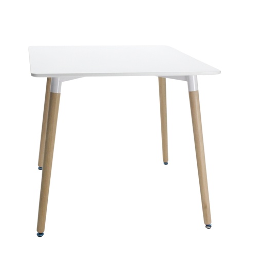 [100315] Mesa Eames Cuadrada Blanca