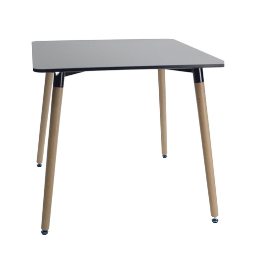 [100316] Mesa Eames Cuadrada Negra
