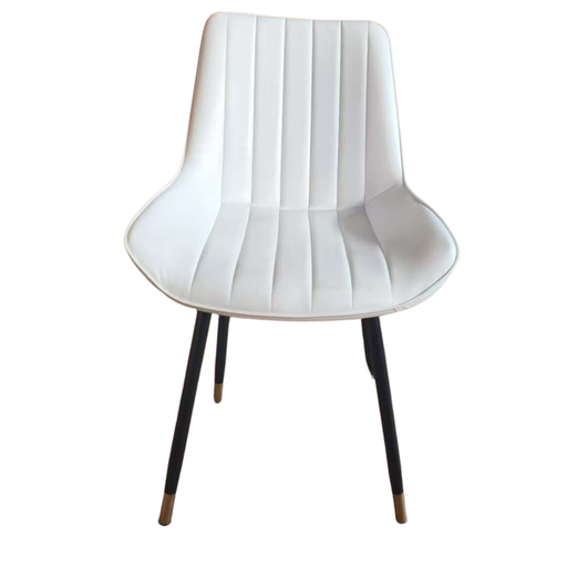 [100342] SILLA COMEDOR MARMOL BLANCA