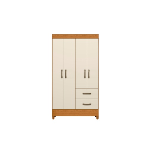 [100403] CLOSET MOBI 4  PUERTAS   /OFF WHITE