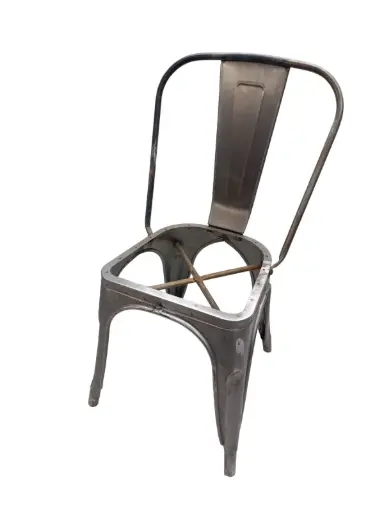 [120110] Silla Tolix sin pintura sin asiento