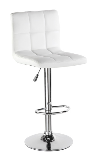 [100052] Silla Bar  Blanca