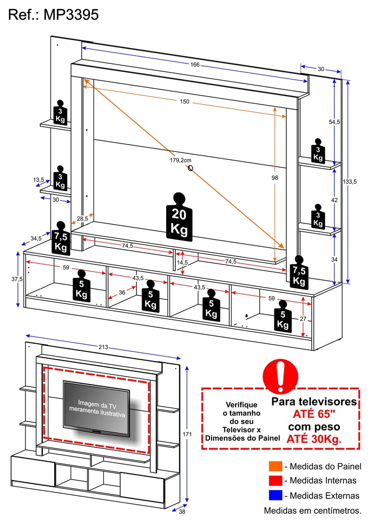 CENTRO DE ENTRETENIMIENTO  HOME THEATER OSLO MADERADO/LACCA FUME