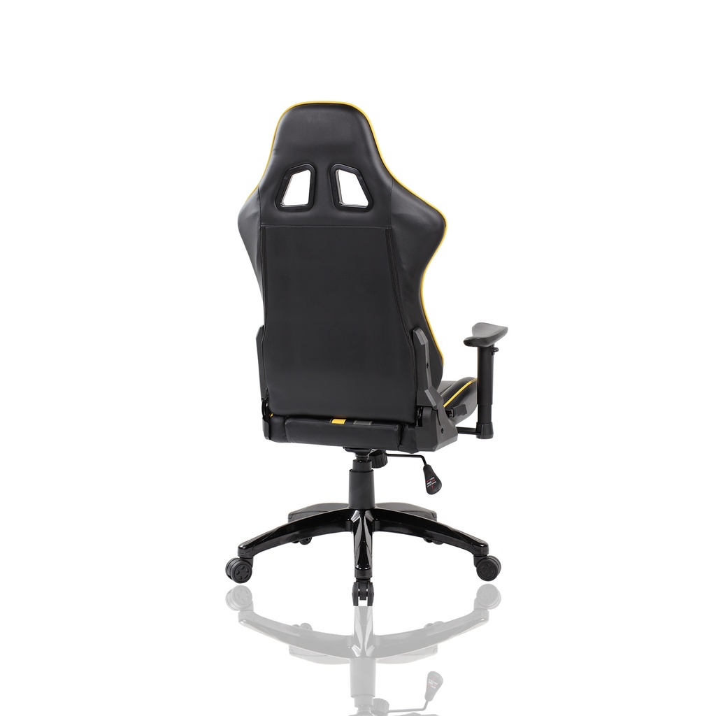 SILLA GAMER MORTAL (AMARILLO-NEGRO)