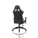 SILLA GAMER MORTAL (AMARILLO-NEGRO)