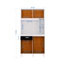 Alacena Duda 172*90*35 B/N