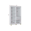 Closet 4P Barcelona Blanco