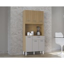 KIT CASSIA 6P Damasco/Acanalado /Off White