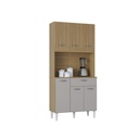 KIT CASSIA 6P Damasco/Acanalado /Off White