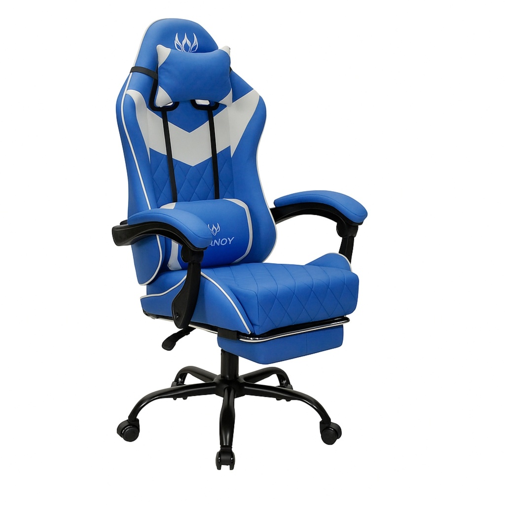 SILLA GAMER SAKAI AZUL CELESTE