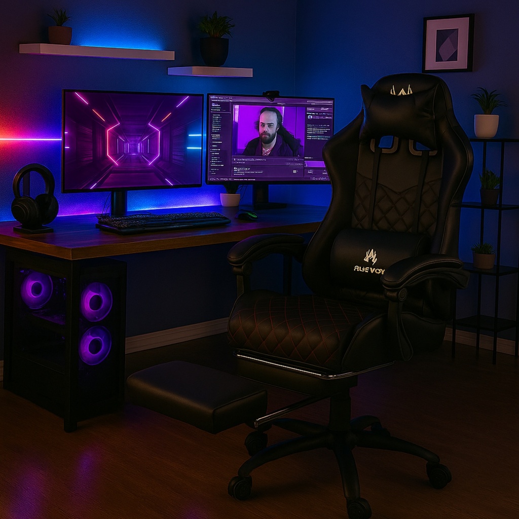 Silla Gamer Sakai Negra