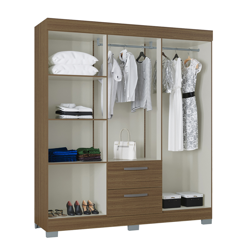 Closet 6p Toquio Castaño