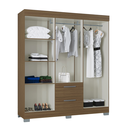 Closet 6p Toquio Castaño