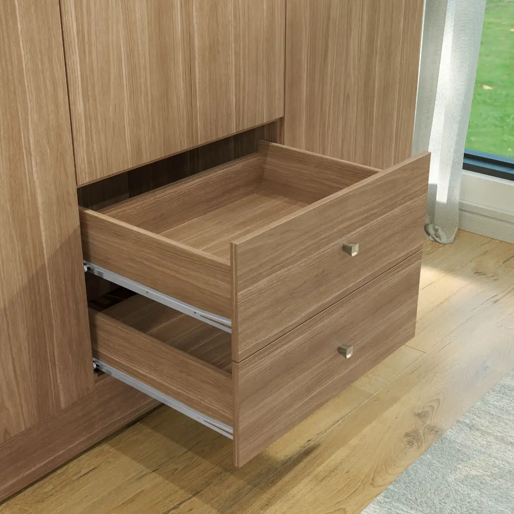 Roupeiro Versa 6P Gaveta - freijó.webp