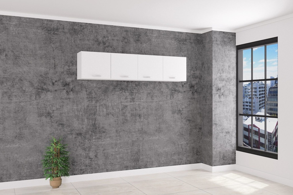 Mueble Aèreo 36*160*32 Blanco
