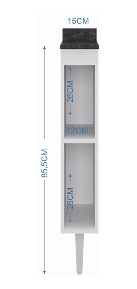 Mueble Inferior 85.5*52*15* Blanco