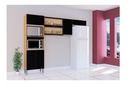 Mueble Superior Aline + Alacena Damasco Hueso