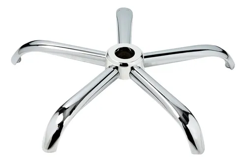 Estrella 5 puntas metálica cromado longitud 280mm 