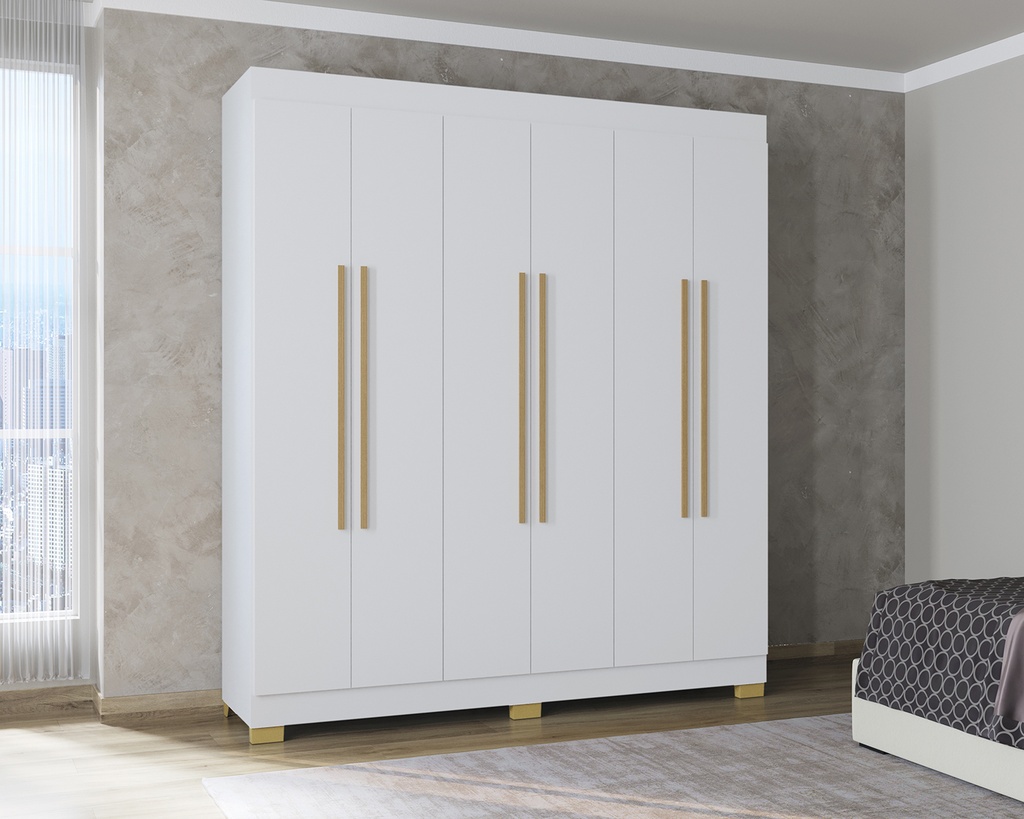 Closet 6p Barcelona Blanco