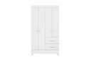 CLOSET  MOBI 4 PUERTAS BLANCO 