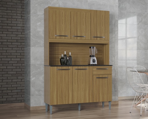 [100210] Alacena  Livia 6 Puertas damasco