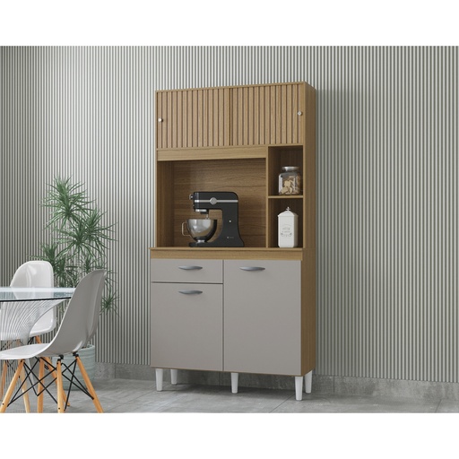 [100376] kit duda 90 Damasco/ Acanalado / Off White 